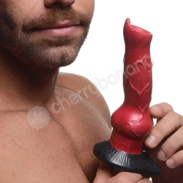 Creature Cocks Hell-hound Canine Penis Silicone Dildo