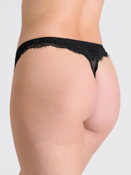 Lovehoney Boudoir Belle Cherry Garter Thong