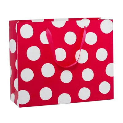 Polka dot tote