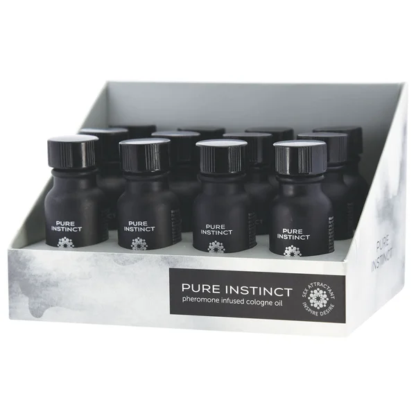 Pure Instinct Pheromone Cologne Oil for Him 12 Pc Display 15 ml — image 6 of 8