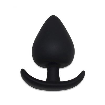 Black Ace Butt Plug Medium Black Medium