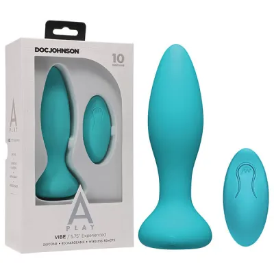 A Play Vibe Experienced Rechargeable Silicone Anal Plug