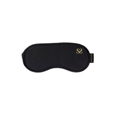 Share Satisfaction Luxury Satin Blindfold Black