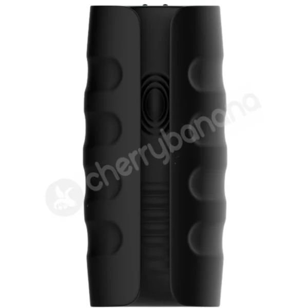 Playful Nero Beat Warming Stroker With Pulsating Plate & Vibrations