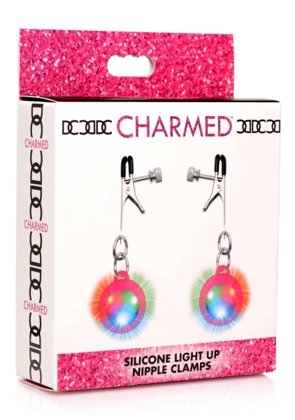 Silicone Light Up Nipple Clamps