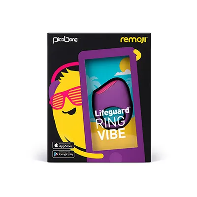 PicoBong Remoji LIFEGUARD Ring Vibe Purple