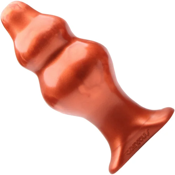 Severin Super Soft Large Silicone Butt Plug By Tantus - Copper