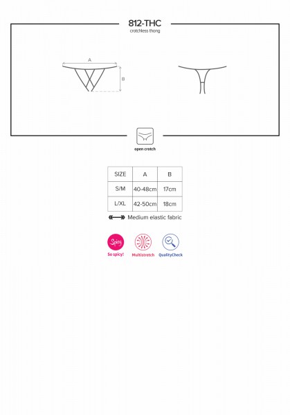 Thong Crotchless L/XL