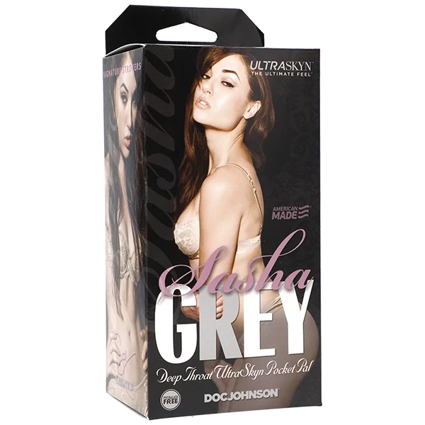 Doc Johnson Signature Strokers Sasha Grey Deep Throat Pocket Pal