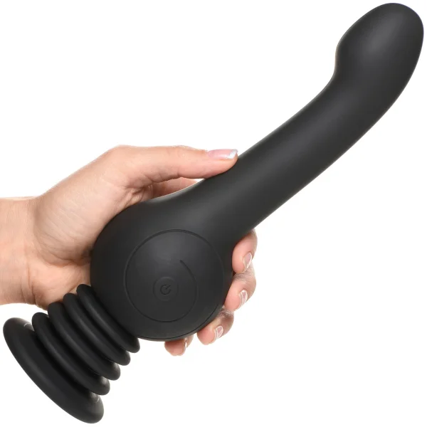 INMI Sex Shaker Shaking Silicone Rechargeable Stimulator - Black