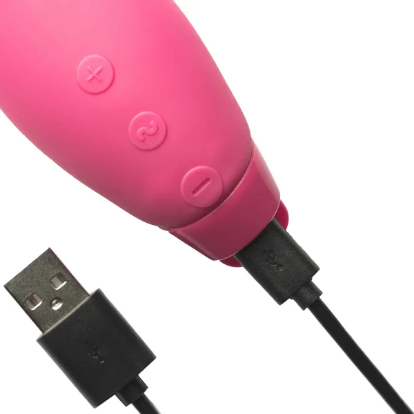 Je Joue Juno Waterproof Rechargeable Silicone G-Spot Vibrator -  Fuchsia