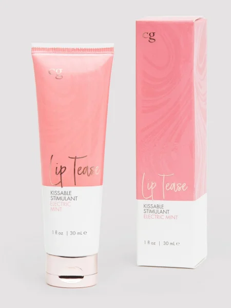 CG Lip Tease Electric Mint Flavored Kissable Stimulant 1.0 fl oz