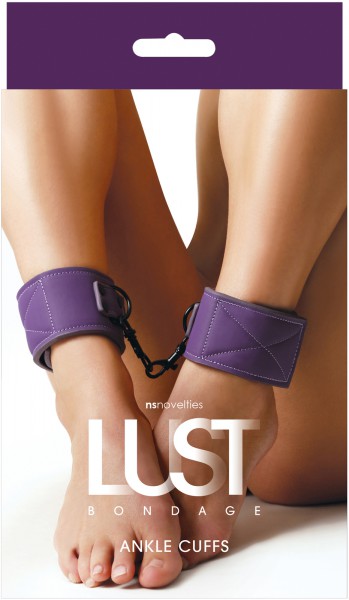 Lust Bondage Ankle Cuff Purple