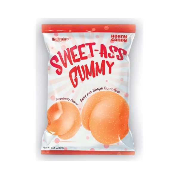 Sweet Ass Gummy Butt Shaped Gummies 8 /per — image 4 of 9