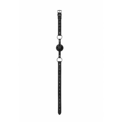 Ouch Skulls and Bones Breatheable Ball Gag Black Adult BDSM Toys