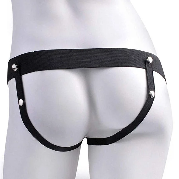 Fetish Fantasy 7 in. Hollow Rechargeable Strap-On with Balls