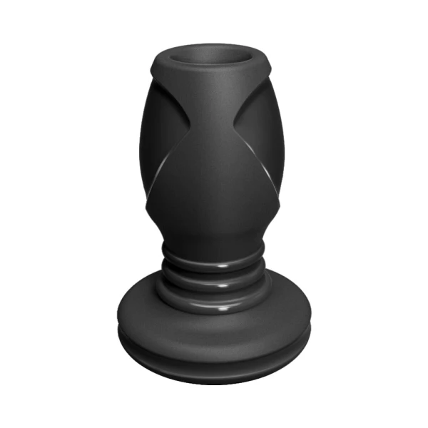 Platinum Silicone The Stretch Silicone Anal Plug Medium - Black — image 10 of 13