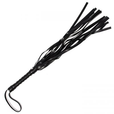 Bondara Wield and Whip Black Flogger 17 Inch