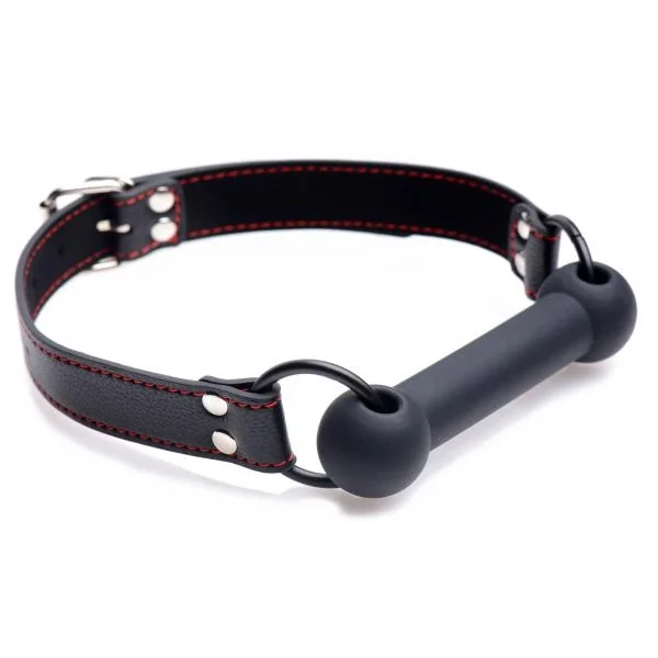 Strict Silicone Bit Gag Black O/S