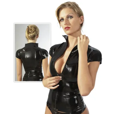 The Latex Zip Shirt Medium