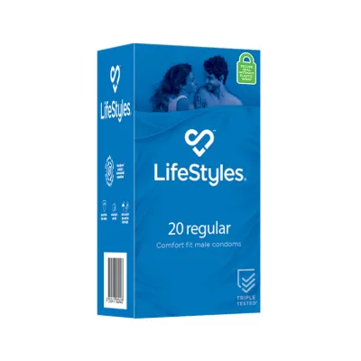 Lifestyles Regular Condoms 20 Pack