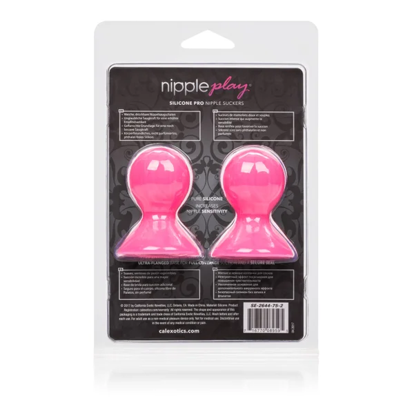 Nipple Play Silicone Pro Nipple Suckers - Pink — image 9 of 14