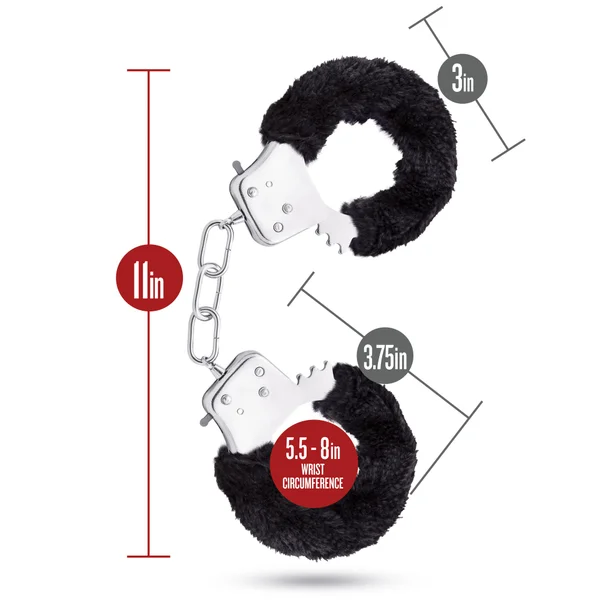 Temptasia Cuffs - Black — image 14 of 16