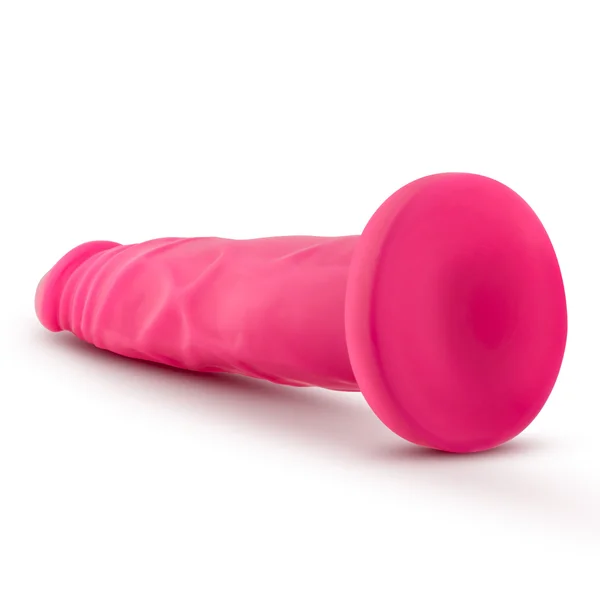 Neo - 7.5 Inch Dual Density Cock - Neon Pink — image 19 of 22