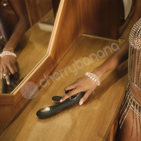 Lelo Soraya Wave Black 8 Function Luxury Rabbit Vibrator