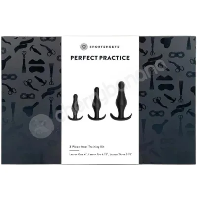 Sportsheets Perfect Practice Anal Training 3 Piece Kit