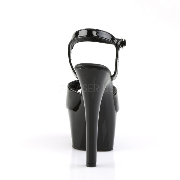 6 inches Heel, 2 1/4 inches PF Vegan Friendly Ankle Strap Sandal — image 24 of 25