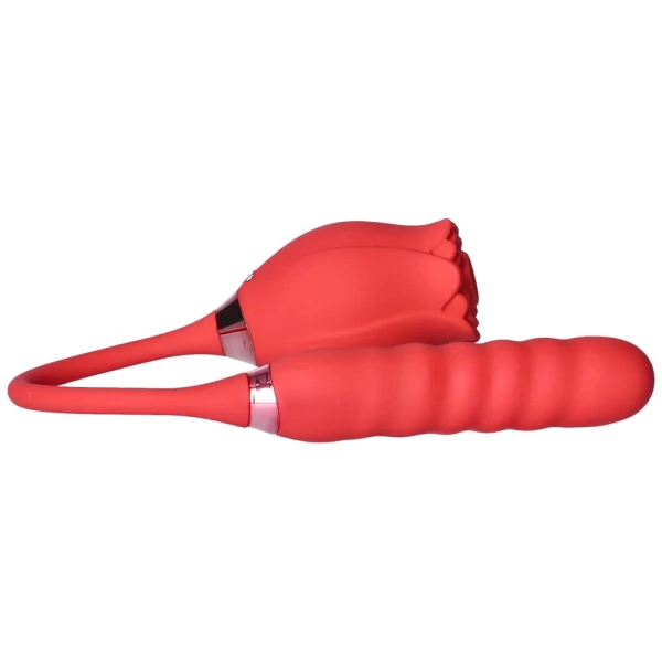 Dual-Ended Air Pulse Clit Stimulator