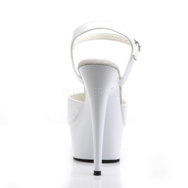 DELIGHT-609 - 6" Stiletto Heel Ankle Strap PF Sandal — image 4 of 16