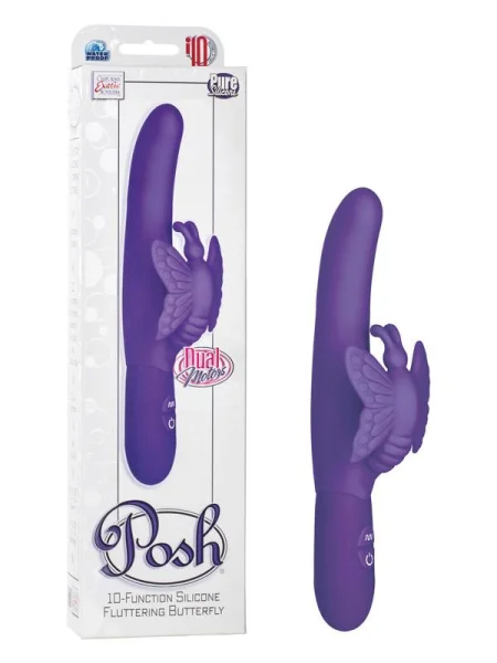 Posh 10-Function Silicone Fluttering Butterfly