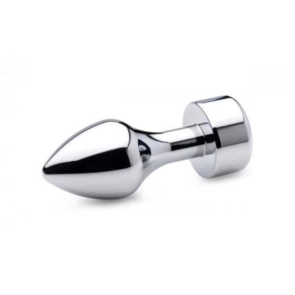 Booty Sparks Hot Pink Gem Weighted Anal Plug Large