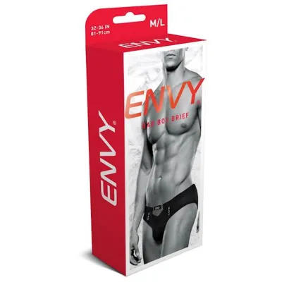 Envy Bad Boy Brief Black M l Bx