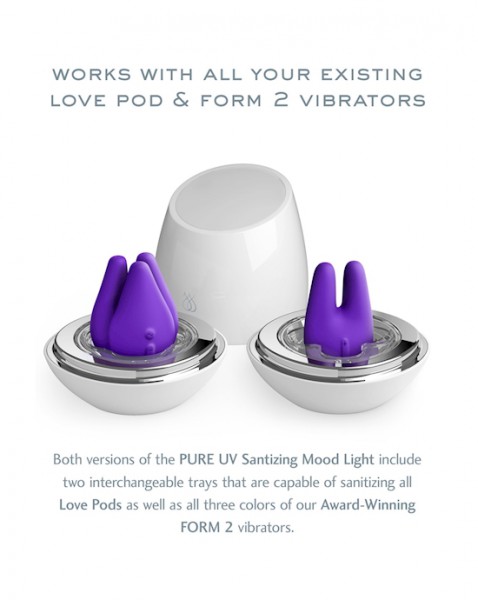 Jimmyjane Pure Uv Sanitising Mood Light Form 2 - Ultraviolet Edition