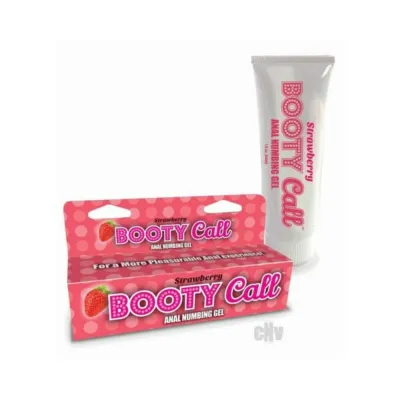 Anal Lube Bootycall Anal Desensitizer Strawberry 1 5 Oz