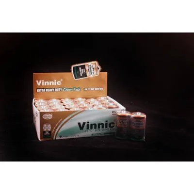Vinnic Extra Heavy Duty C Batteries 24 Count Box