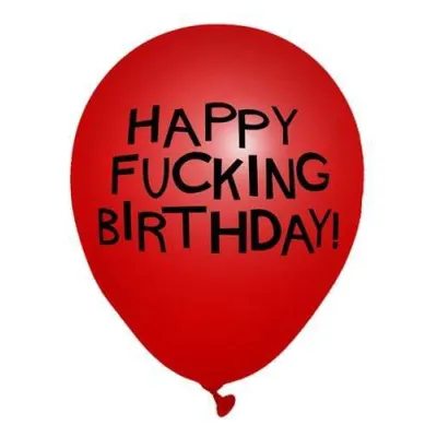 X Rated Birthday Party Balloons 8 Count