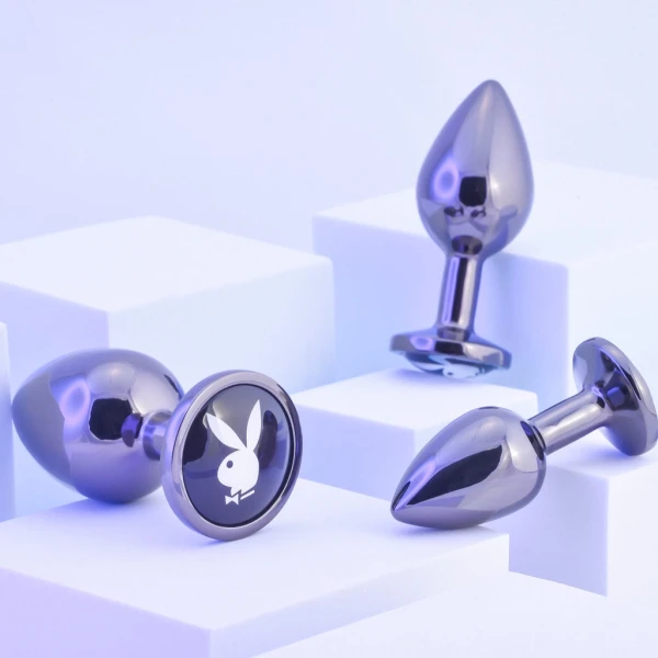Playboy Pleasure - Pleasure 3 Ways Aluminum Alloy 3 Piece Anal Training Kit