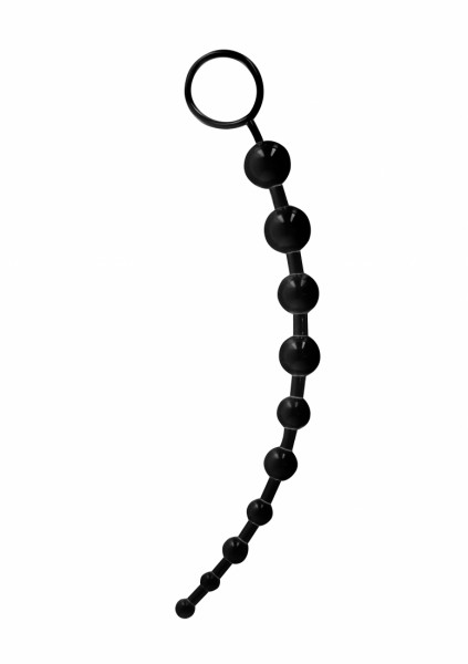 Anal Chain - Black - How To Use Anal Beads