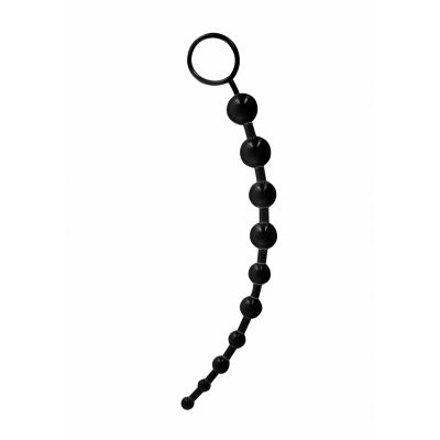 Anal Chain Black How To Use Anal Beads