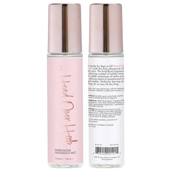 CG Fragrance Body Mist with Pheromones - Head Over Heels (3.5 oz)