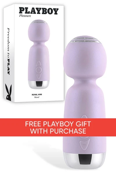 Playboy Royal Mini 5" Wand Vibrator