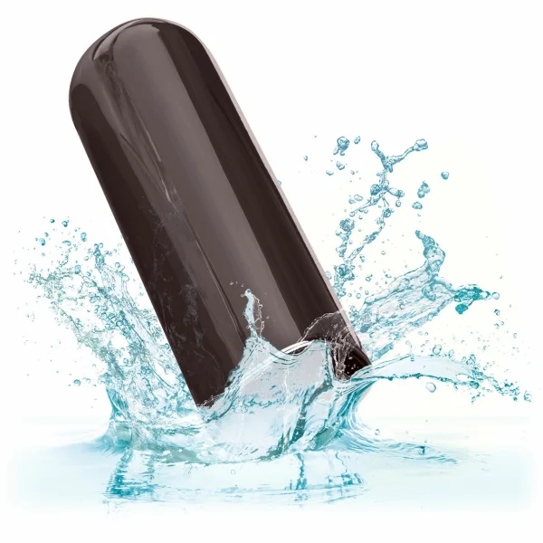 Glam Supercharged Waterproof Rechargeable Power Bullet By CalExotics - Black
