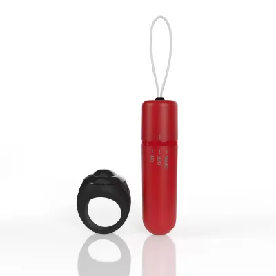 Screaming O 4t Vibrating Panty Set With Remote Control Ring Red
