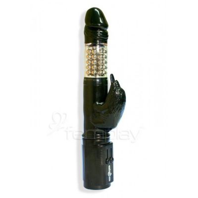 Black Pearl Multi Speed Rabbit Style Vibrator