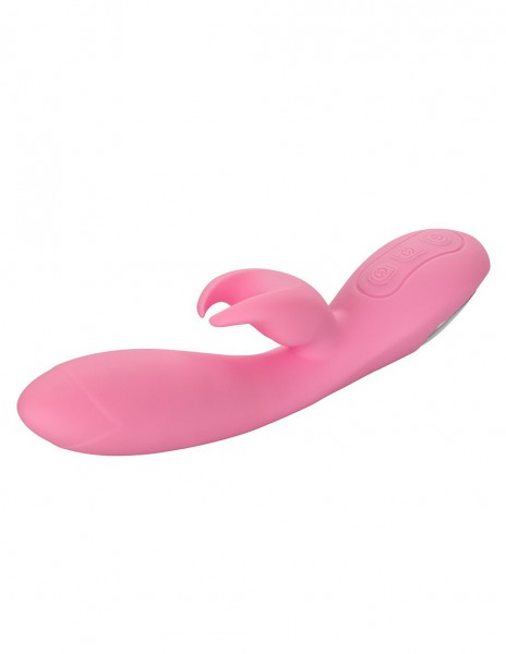Hustler® Playthings Silicone Dual Climaxer Vibrator