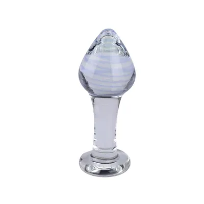 Lucent Glass Butt Plug 3 3 Inch